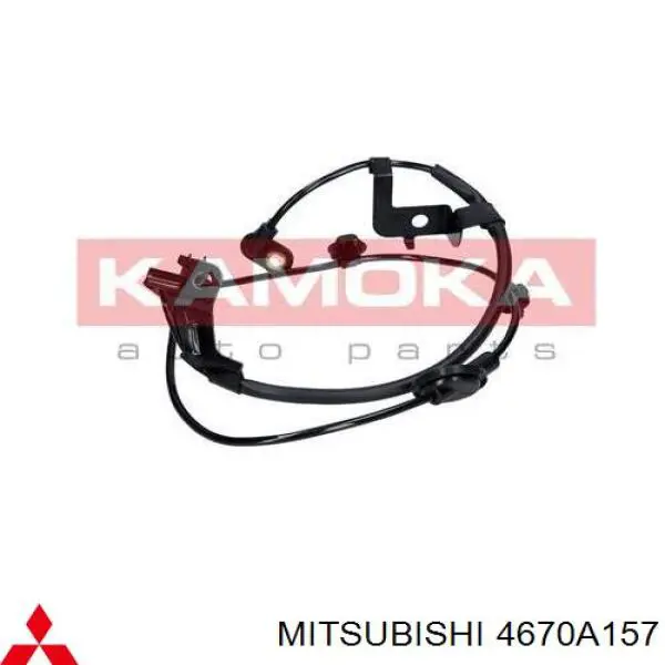 4670A157 Mitsubishi sensor abs trasero izquierdo
