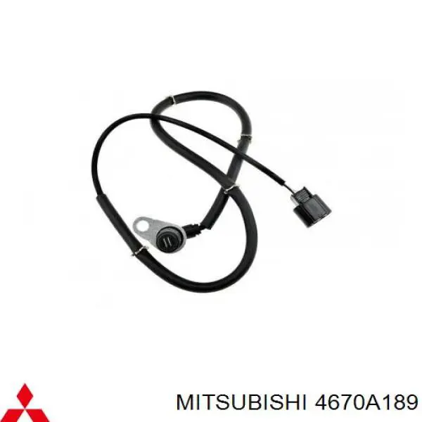 4670A189 Mitsubishi sensor abs delantero izquierdo