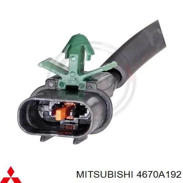 4670A192 Mitsubishi sensor abs trasero derecho