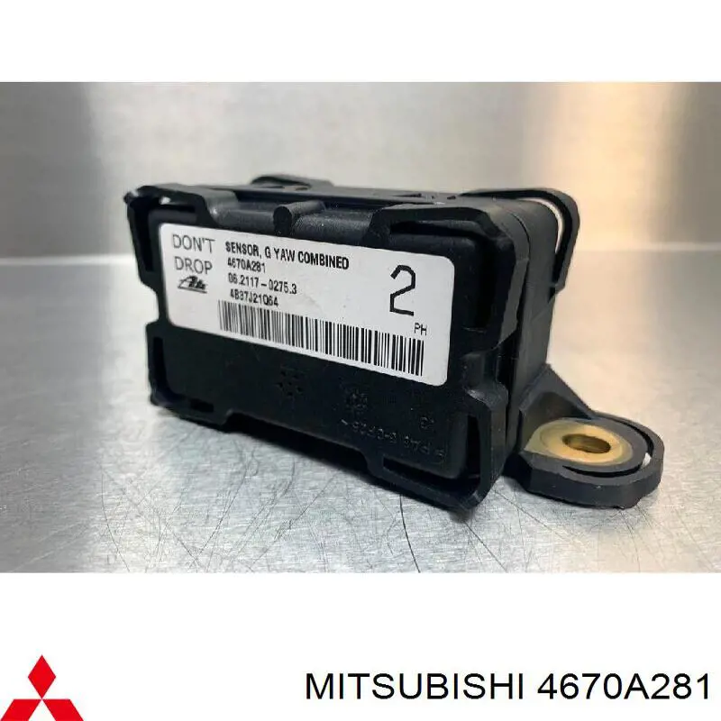 Sensor de Aceleracion lateral (esp) para Mitsubishi Lancer (CY_A, CZ_A)