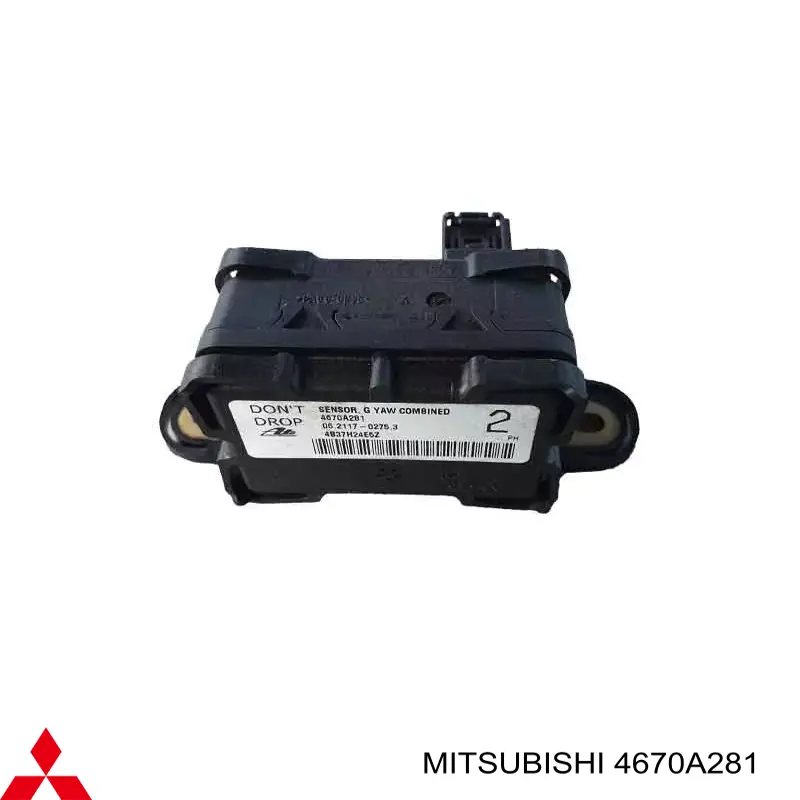 Sensor de aceleración lateral (ESP) Mitsubishi 4670A281 precio, desde 46,46 EUR