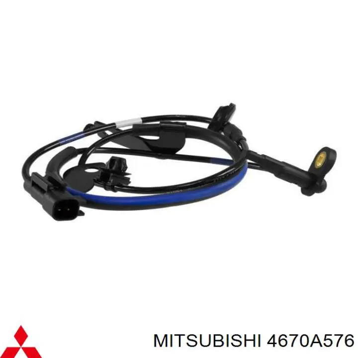 4670A576 Mitsubishi sensor abs delantero derecho