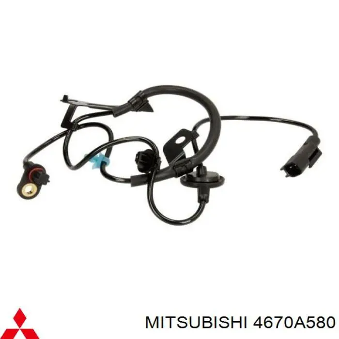 Sensor revoluciones de la rueda, trasero derecho para Mitsubishi ASX (GA)