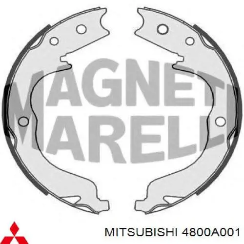 Zapatas de freno de mano Mitsubishi 4800A001 precio, desde 25,62 EUR