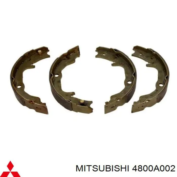 Zapatas de freno de mano Mitsubishi 4800A002 precio, desde 25,15 EUR