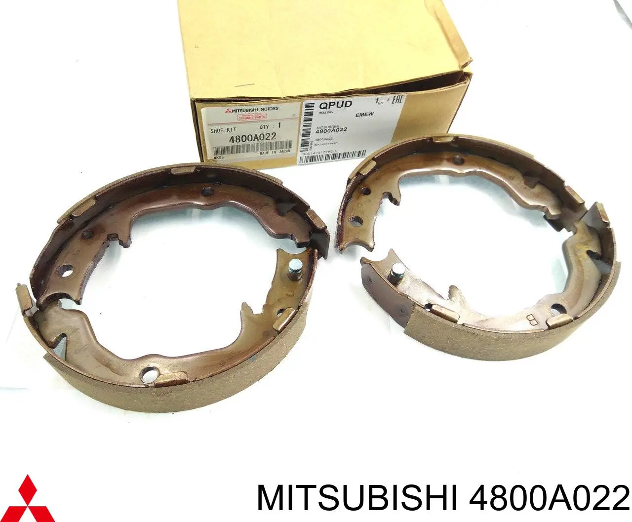 Comprar 4800A022 Mitsubishi Juego de zapatas de frenos, freno de estacionamiento