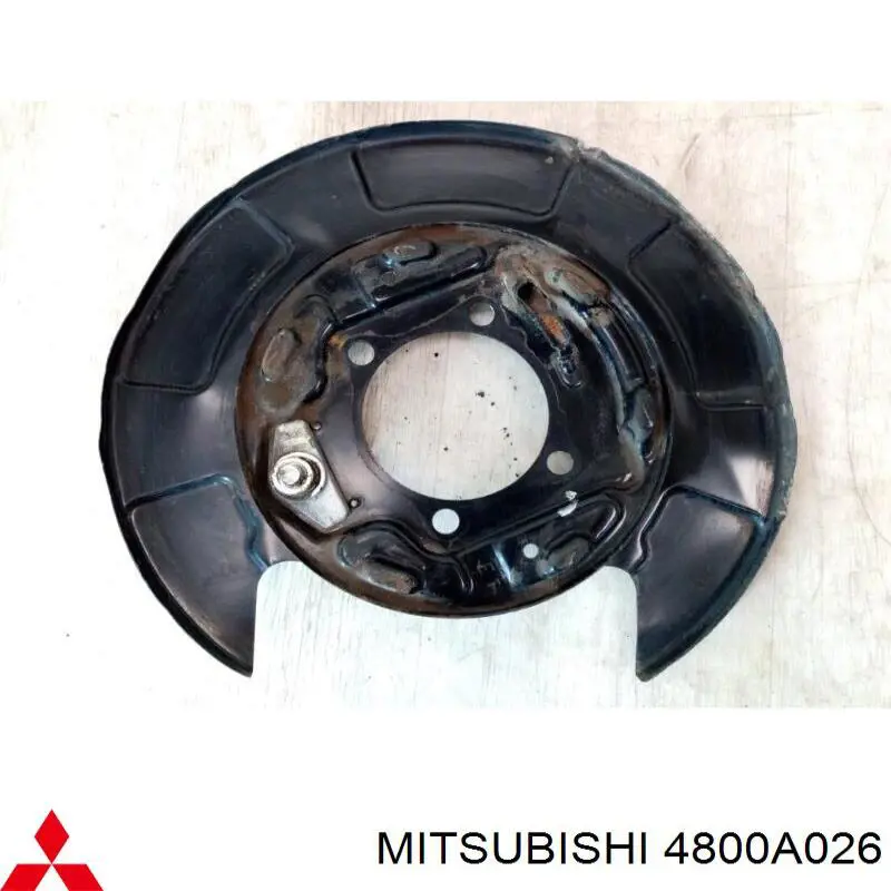 Protector de disco de freno trasero derecho Mitsubishi 4800A026 precio, desde 189,49 EUR