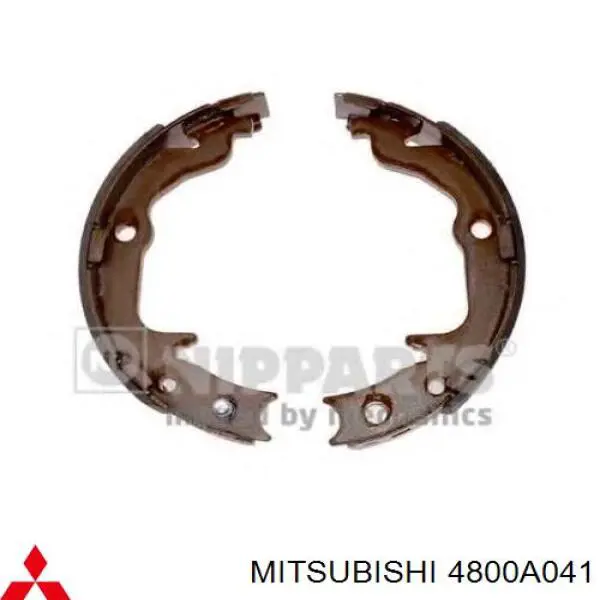 Zapatas de freno de mano Mitsubishi 4800A041 precio, desde 25,15 EUR