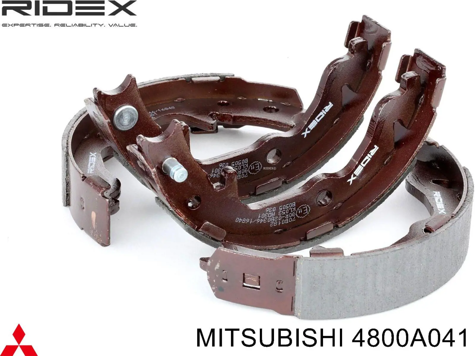 Comprar 4800A041 Mitsubishi Juego de zapatas de frenos, freno de estacionamiento