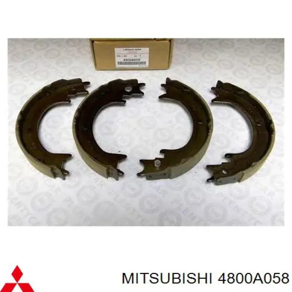 Comprar 4800A058 Mitsubishi Juego de zapatas de frenos, freno de estacionamiento