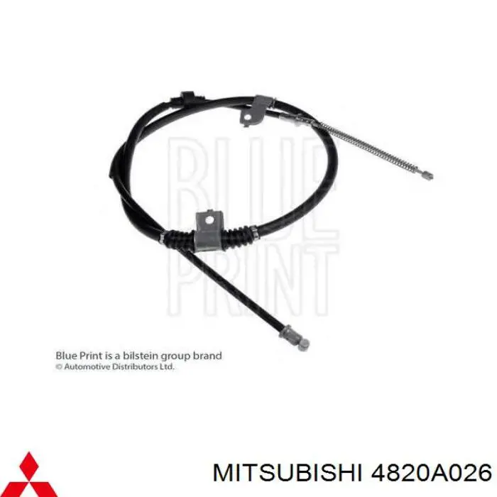 4820A026 Mitsubishi cable de freno de mano trasero derecho