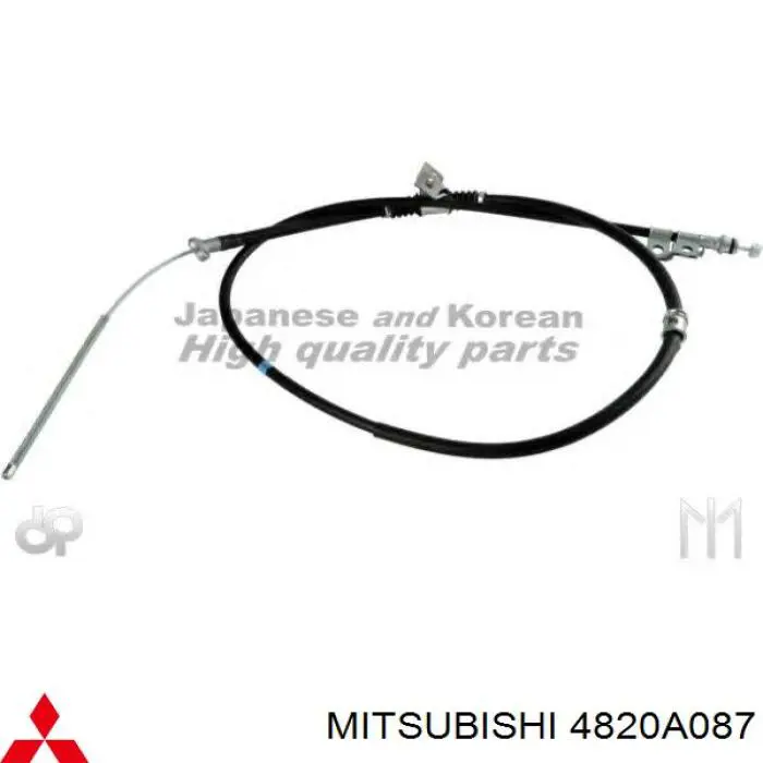 Cable de freno de mano trasero izquierdo Mitsubishi 4820A087 precio, desde 33,76 EUR