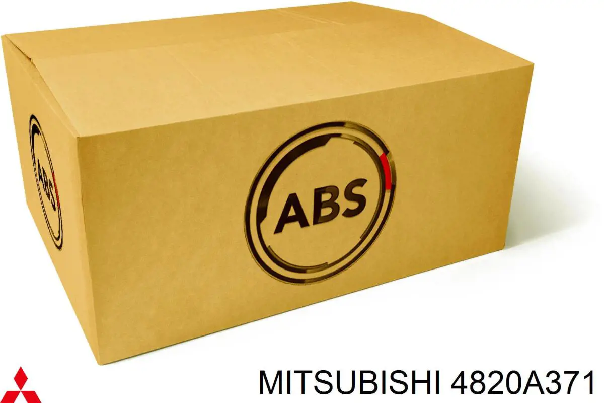 4820A415 Mitsubishi cable de freno de mano trasero izquierdo