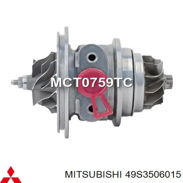 49S3506035 Mitsubishi turbocompresor