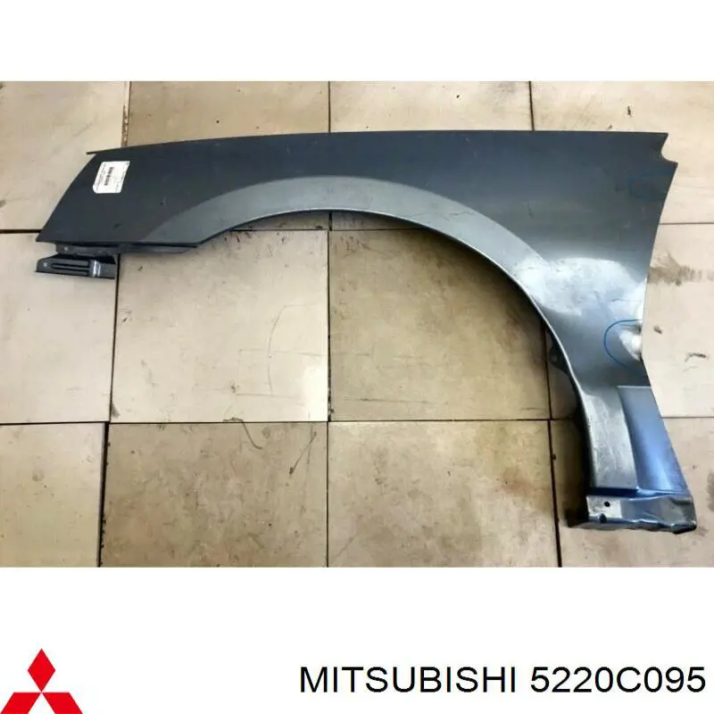 Aleta delantera izquierda para Mitsubishi Galant IX DJ, DM