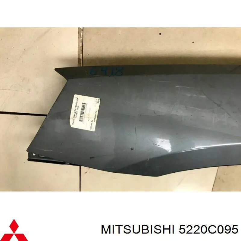 Aleta delantera izquierda Mitsubishi Galant IX sedán (DJ, DM) (2004 - 2012) precio, desde 265,82 EUR