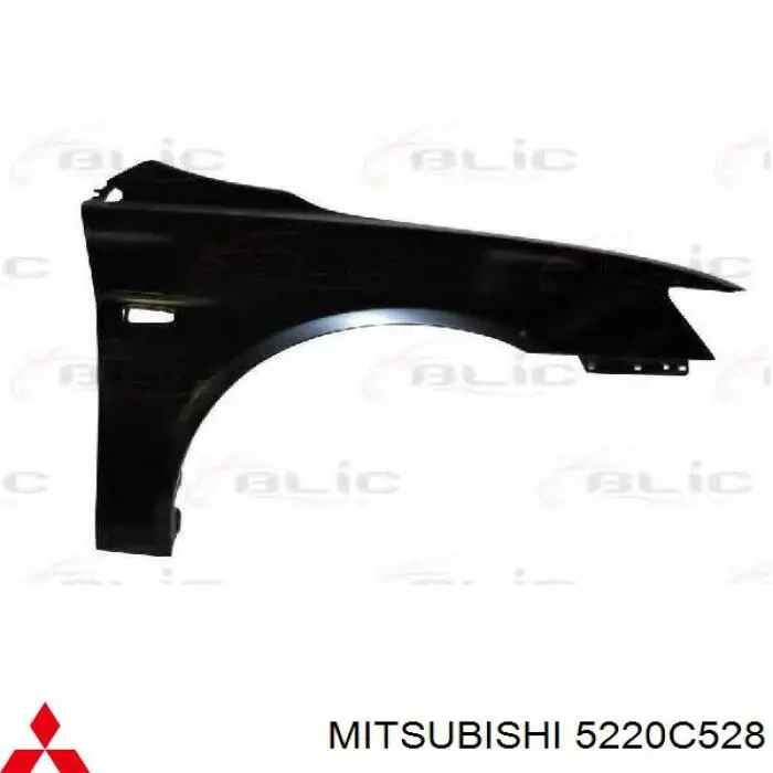 Guardabarros delantero derecho para Mitsubishi Lancer (CX_A)