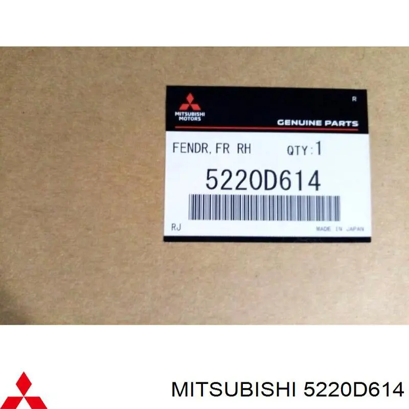 Comprar 5220D614 Mitsubishi Aleta