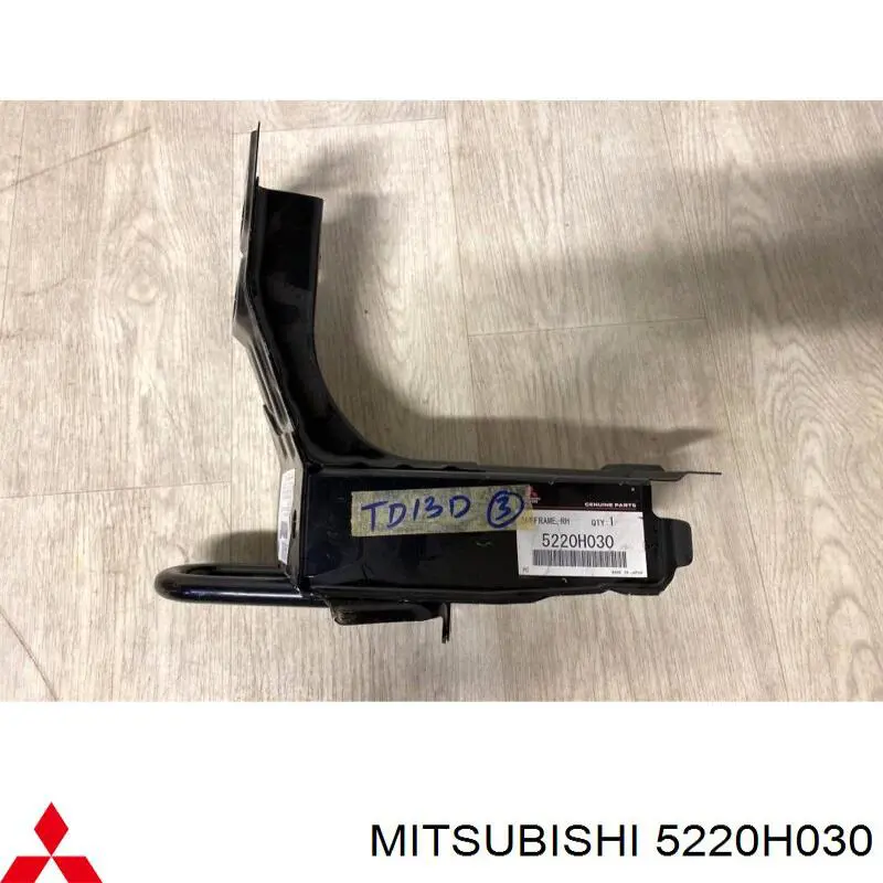 Soporte del panel frontal derecho para Mitsubishi Outlander (GF, GG)