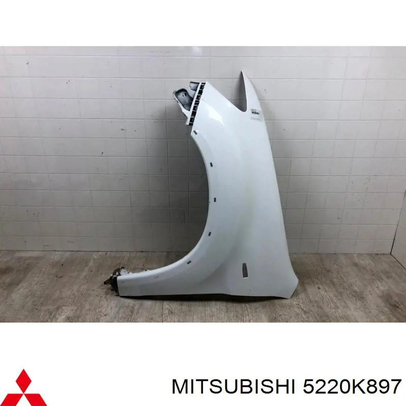 Guardabarros delantero izquierdo para Mitsubishi ASX (GA)