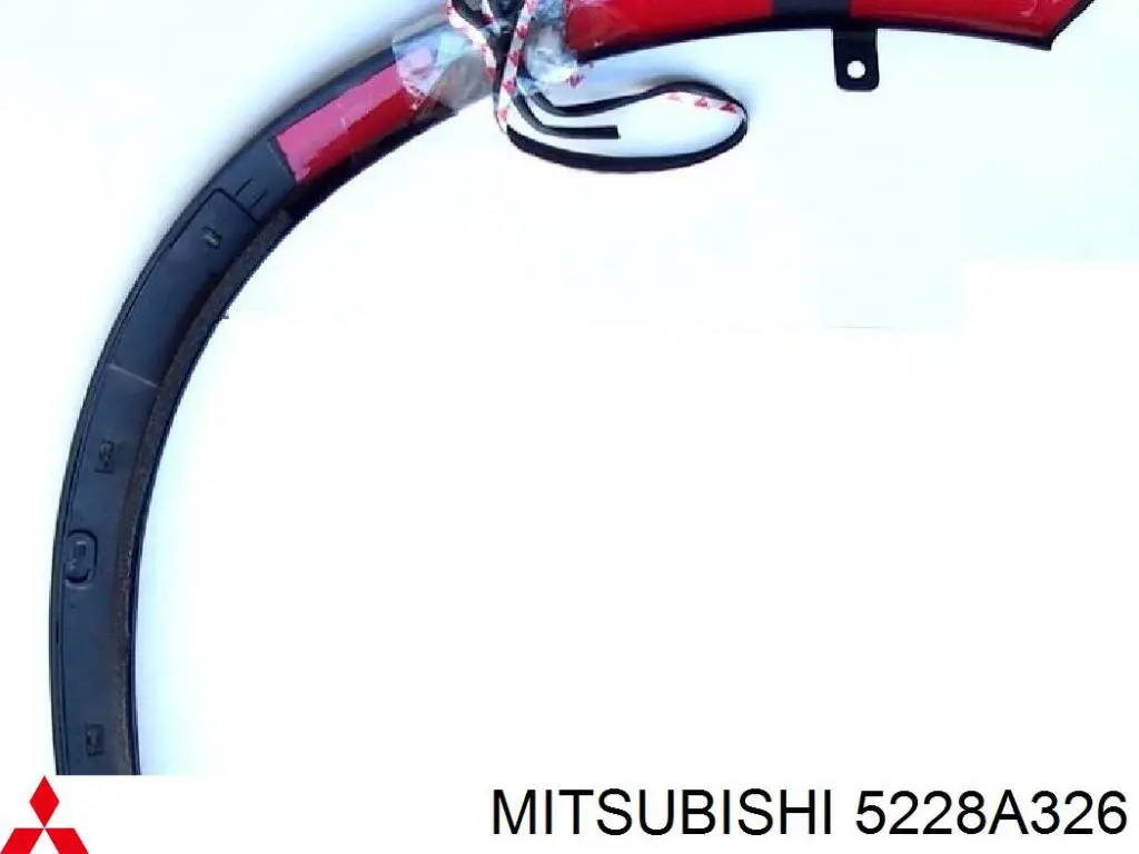 5228A326 Mitsubishi Extensión de la aleta trasera derecha