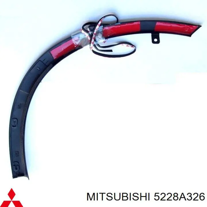 Comprar 5228A326 Mitsubishi Extensión de la aleta trasera derecha