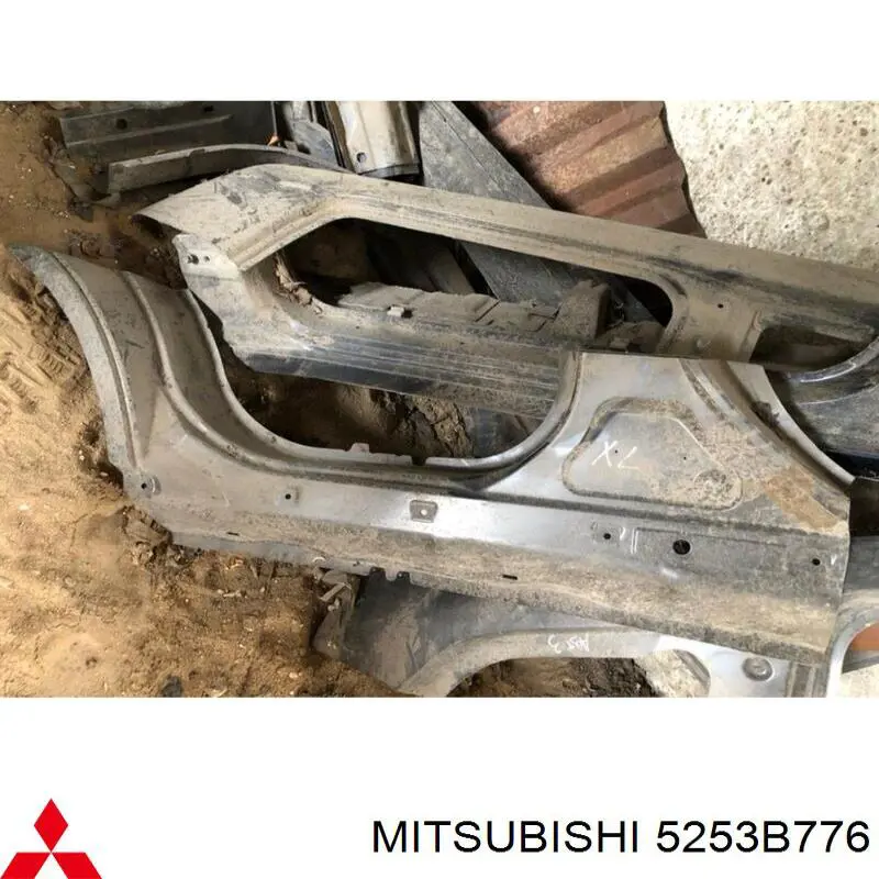 Umbral exterior derecho Mitsubishi Outlander II XL SUV (CWW) (2005 - 2012) precio, desde 219,61 EUR
