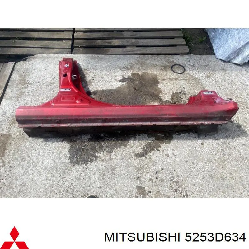 Umbral exterior derecho Mitsubishi Lancer X sedán (CY_A, CZ_A) (2007 - 2026) precio, desde 265,82 EUR