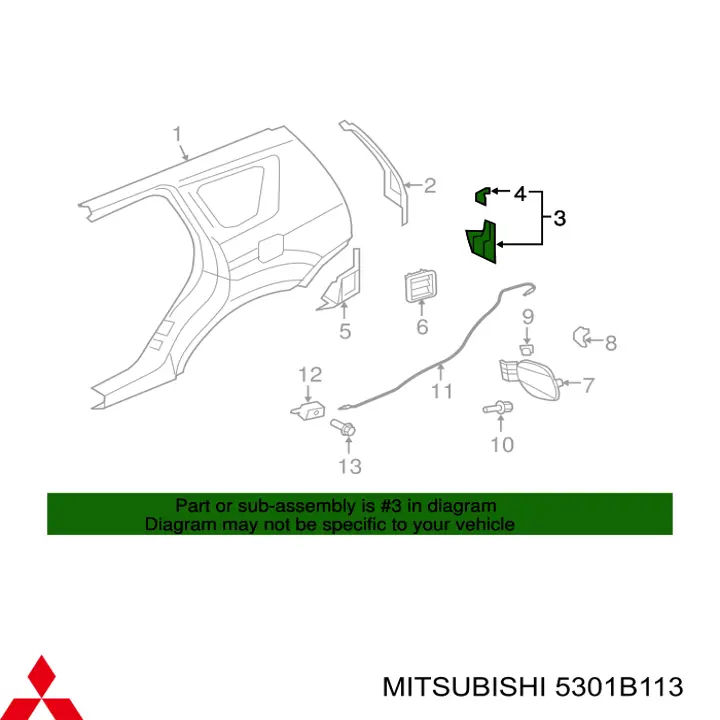 5301B113 Mitsubishi 