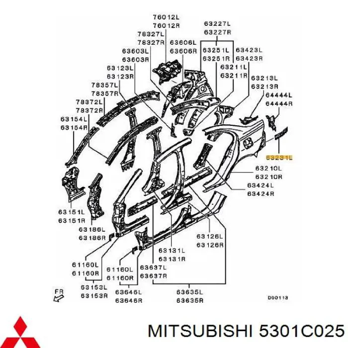 5301C025 Mitsubishi 