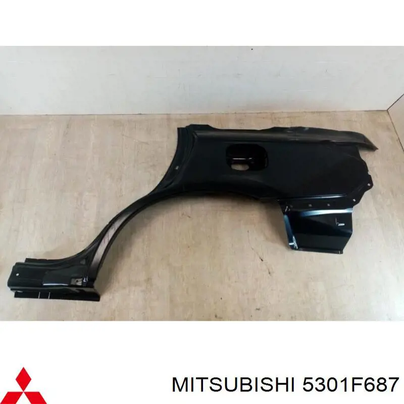 Guardabarros trasero izquierdo Mitsubishi Outlander (GG, GF)