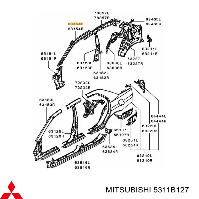5311B127 Mitsubishi 