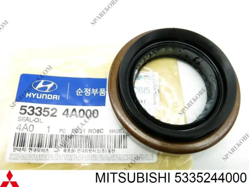 Retén del piñón del diferencial trasero Mitsubishi 5335244000 precio, desde 3,34 EUR