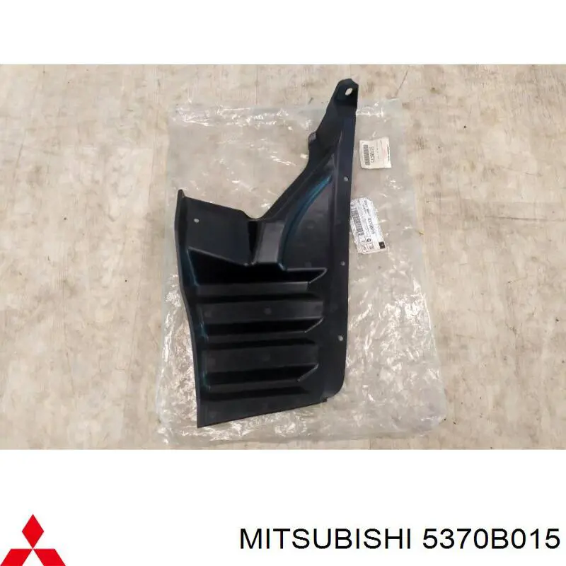 5370B015 Mitsubishi guardabarros interior, aleta trasera, izquierdo trasero