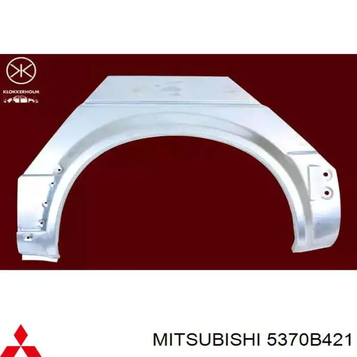 Guardalodos delantero izquierdo Mitsubishi 5370B421 precio, desde 19,64 EUR