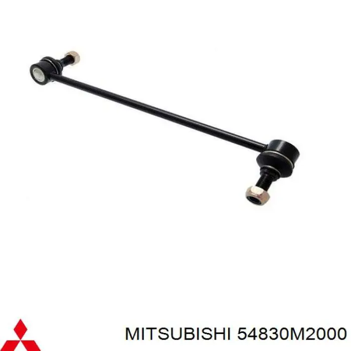 54830M2000 Mitsubishi barra estabilizadora delantera izquierda