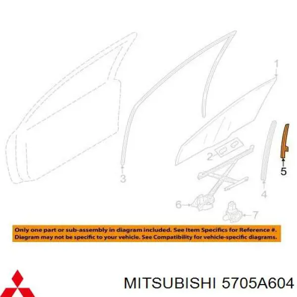 5705A604 Mitsubishi 