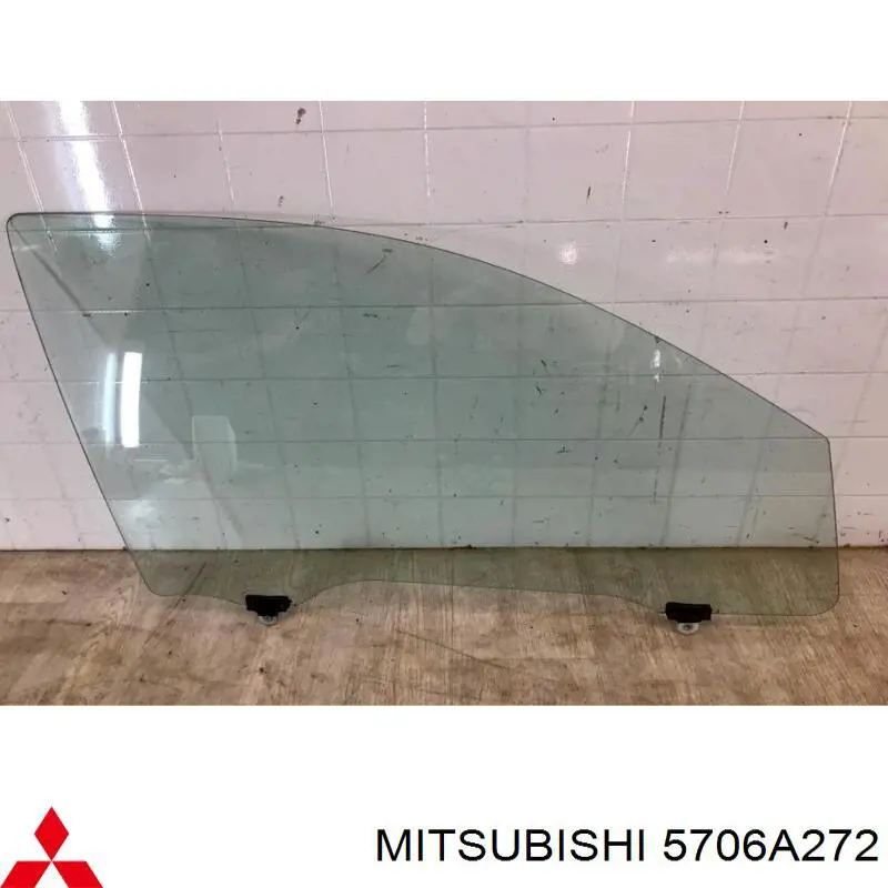 Luna de puerta delantera derecha para Mitsubishi ASX (GA)