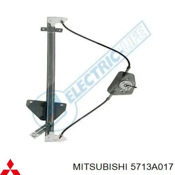 Mecanismo alzacristales, puerta delantera izquierda Mitsubishi Montero SPORT (K8, K9)