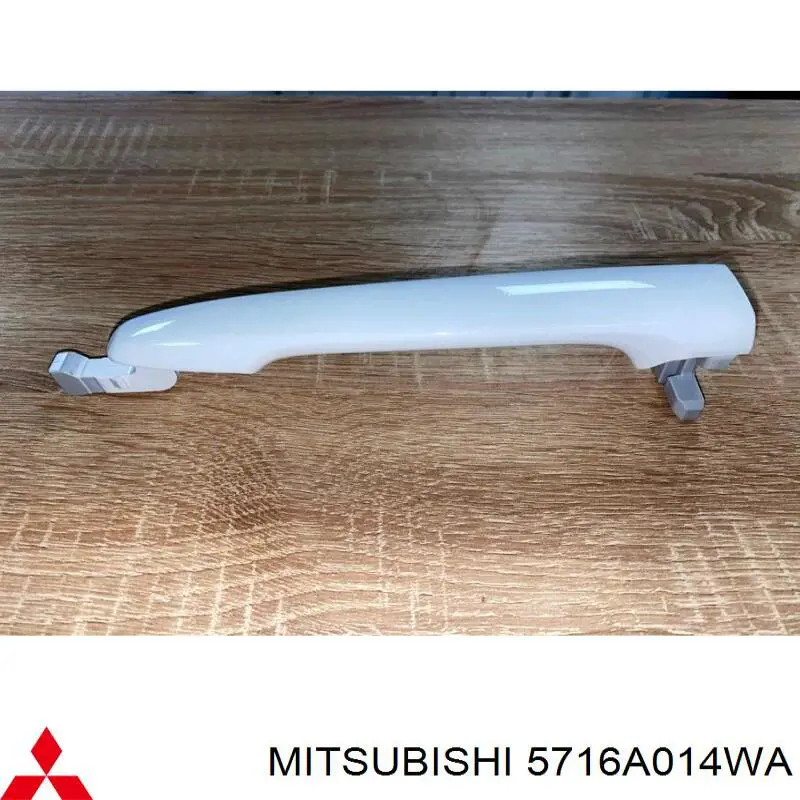 Tirador de puerta exterior derecho delantero/trasero para Mitsubishi Lancer (CY_A, CZ_A)