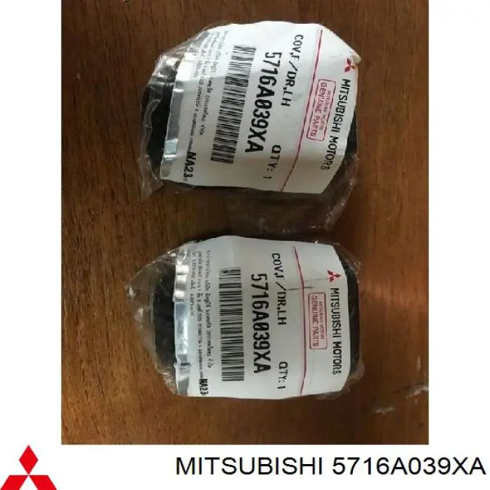 Tapa, manecilla puerta, delantera izquierda Mitsubishi L 200 (KA, KB)