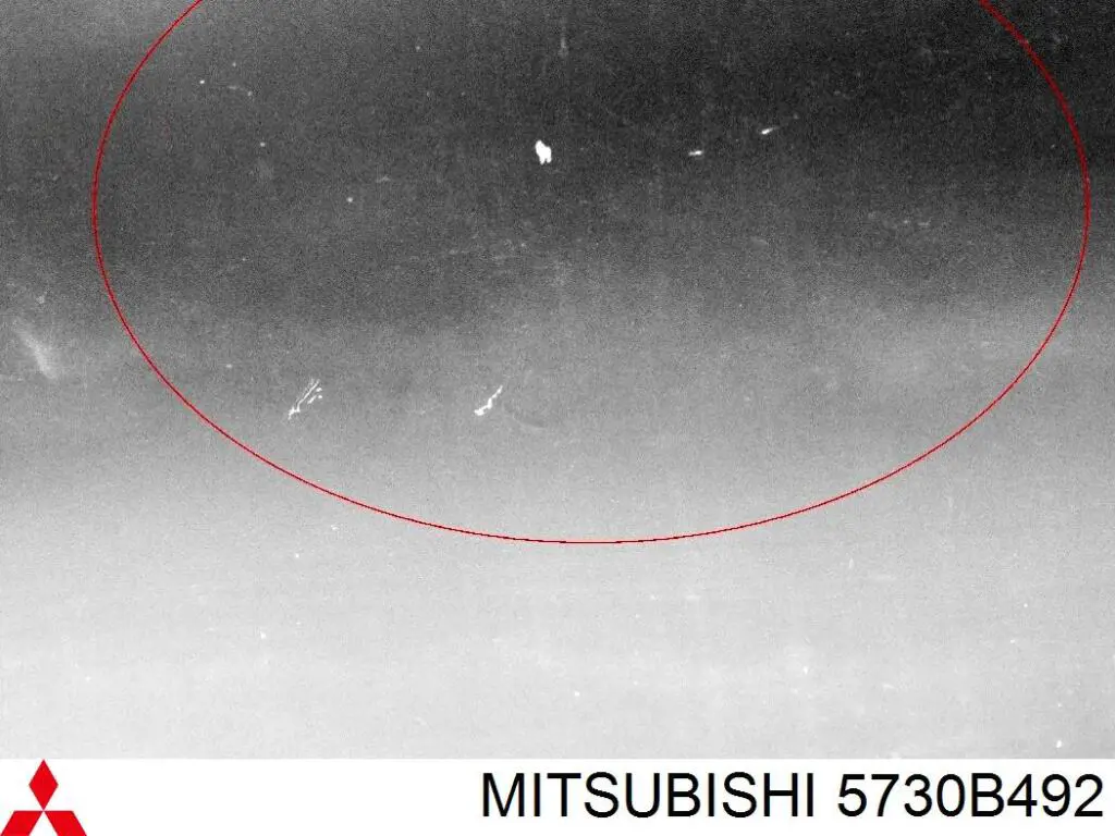 Puerta trasera derecha 5730B492 Mitsubishi