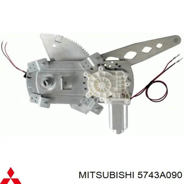 Mecanismo alzacristales, puerta trasera derecha Mitsubishi Pajero IV LONG (V90)