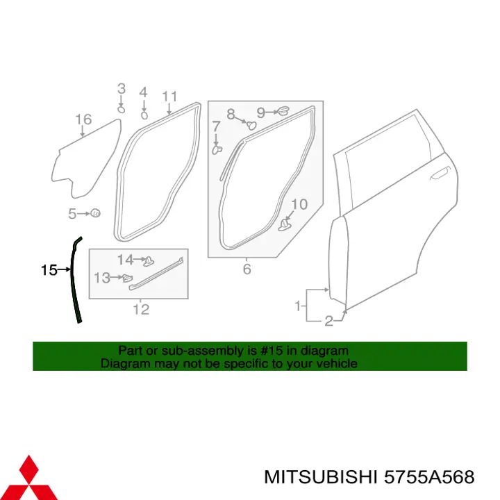 5755A568 Mitsubishi