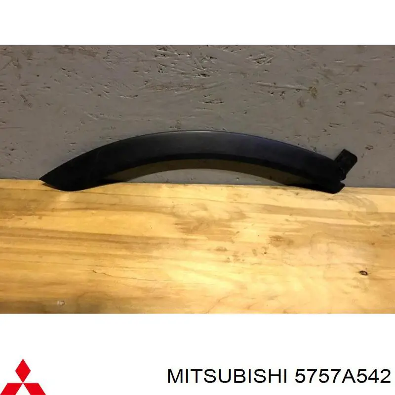 Moldura de puerta trasera derecha superior para Mitsubishi Eclipse (GK)