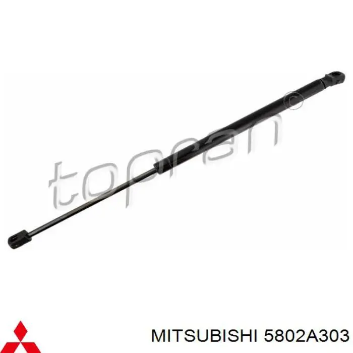 Amortiguador de maletero Mitsubishi 5802A303 precio, desde 15,87 EUR