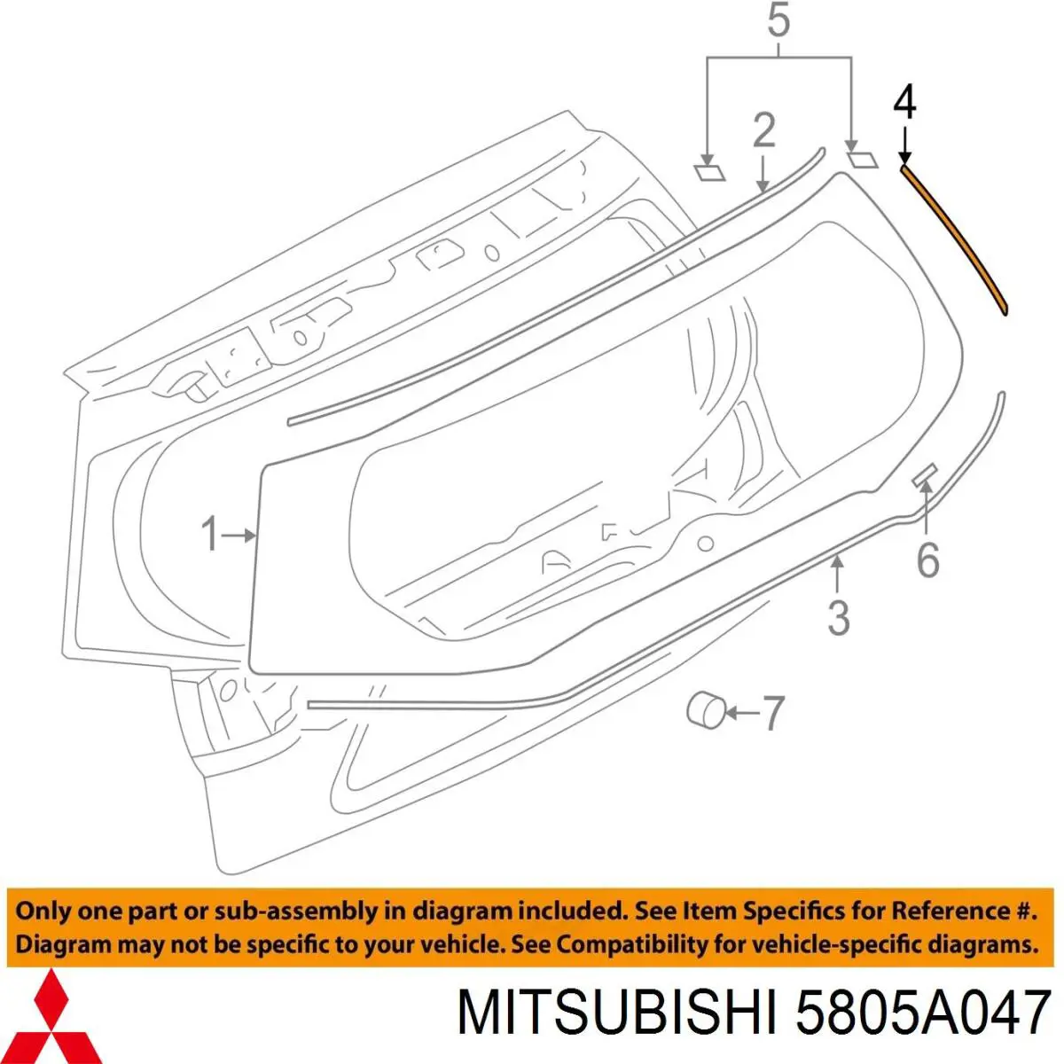 Comprar 5805A047 Mitsubishi 