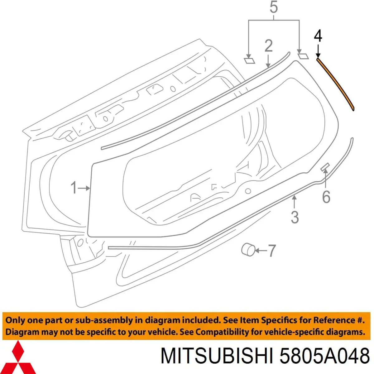 Comprar 5805A048 Mitsubishi 