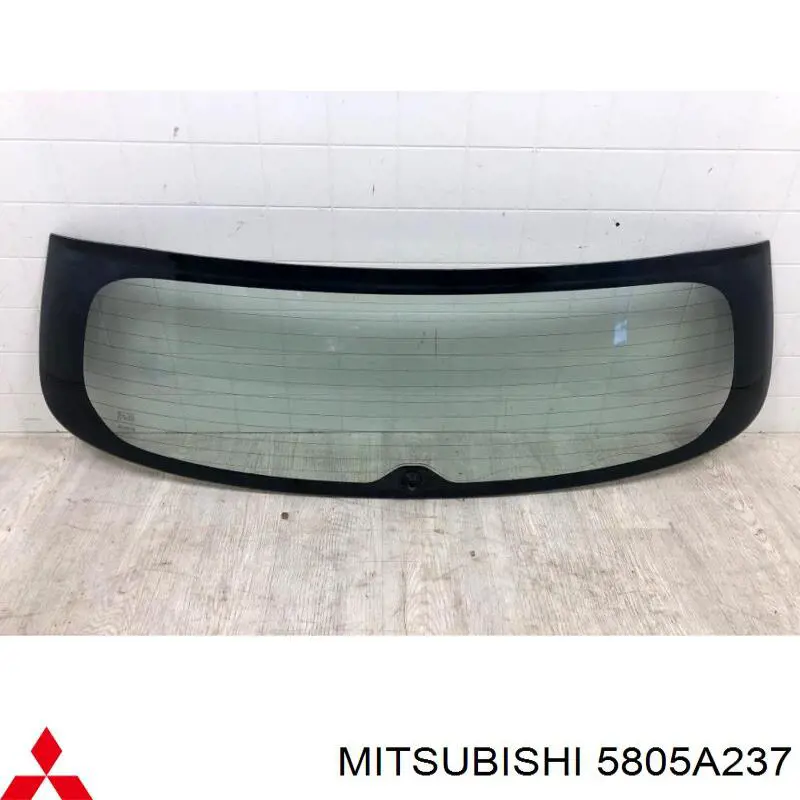Cristales De El Maletero(3/5 Puertas Traseras (Trastes) para Mitsubishi ASX (GA)
