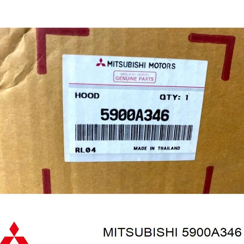 Capot para Mitsubishi Pajero SPORT 